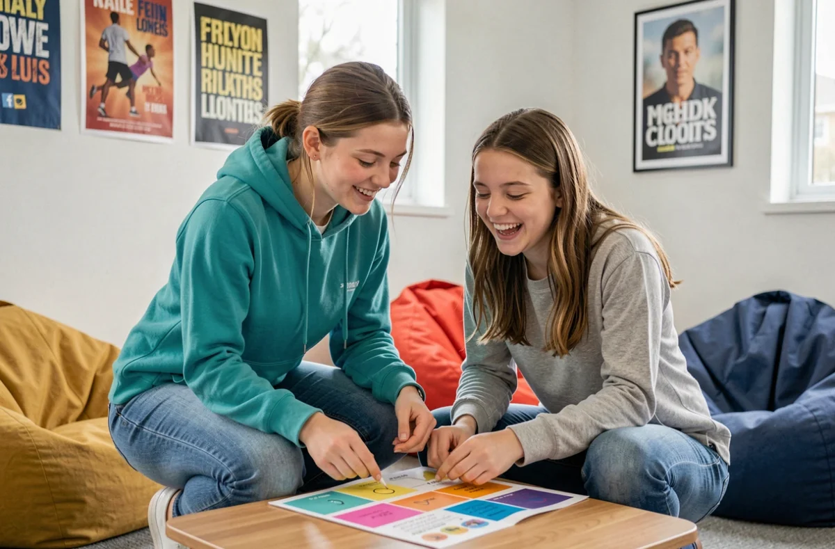 Ambiance décontractée et bienveillante d'une session de tutorat Cours Ado dans le Nord